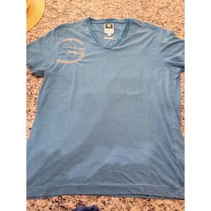 G-Star RAW Men's Size Large Slim Fit‎ Crew-Neck Short Sleeve T-Shirt Blue